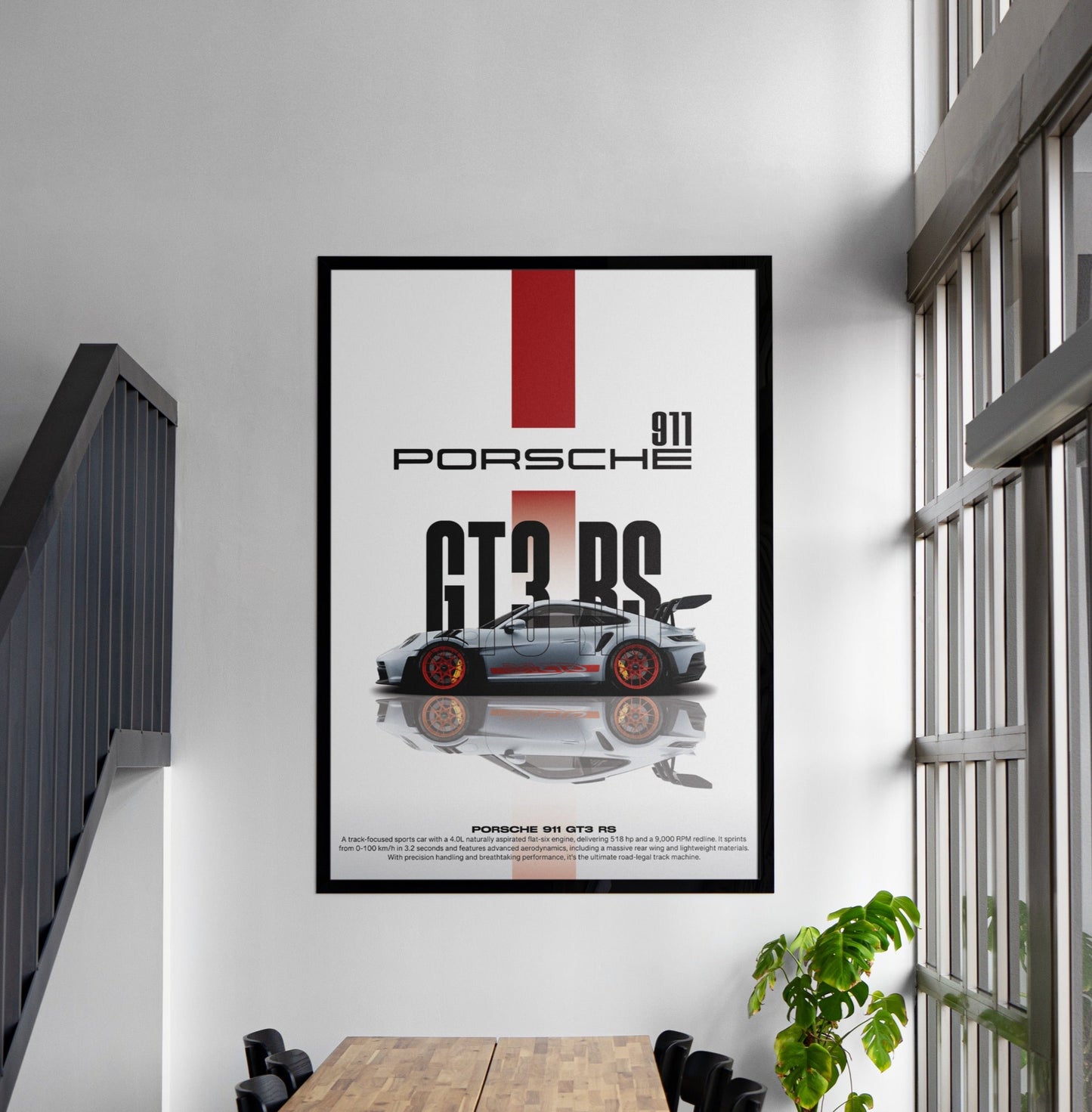 Porsche 911 GT3 RS - poster